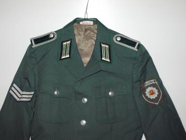 Uniform Hemd Fasching DDR Tranzport Polizei Schulterstücke Schützenschnurr Stern 