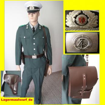 Polizeiuniform kompl. mit Koppel, Tragehilfe, Pistolentasche