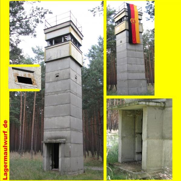 Wachturm Grenztruppen der DDR
